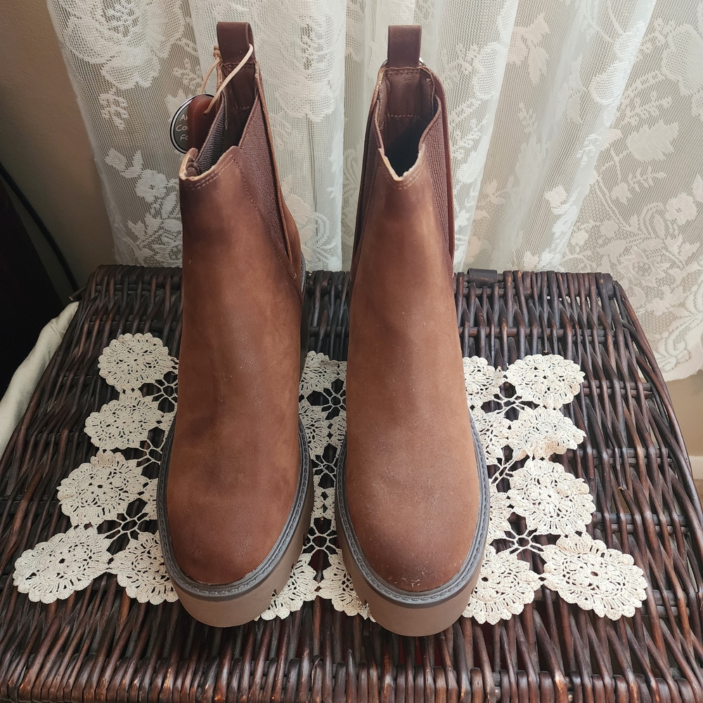 MIA Women's Brown Ankle Boots - Picture 2 of 5